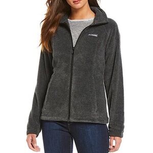 Columbia Charcoal Gray Benton Springs Fleece Jacket XL